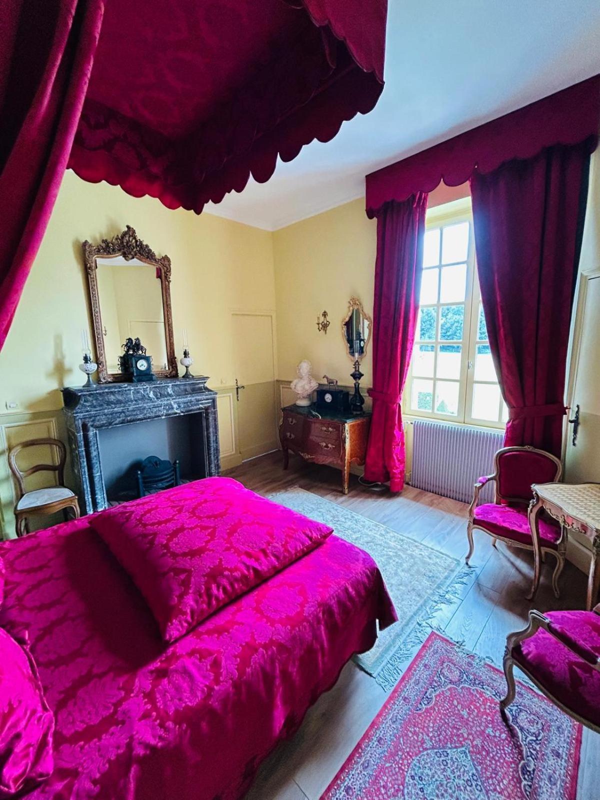 Domaine De L'Orangerie Du Chateau De Motteville Chambres D'Hotes Habitación foto